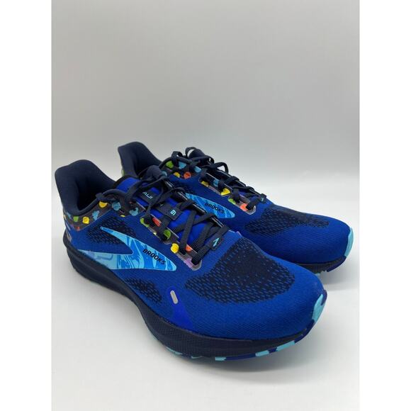 Brooks Launch 9 Running Shoes Blue/Peacoat/Yellow Men's Size 10, - Picture 11 of 12